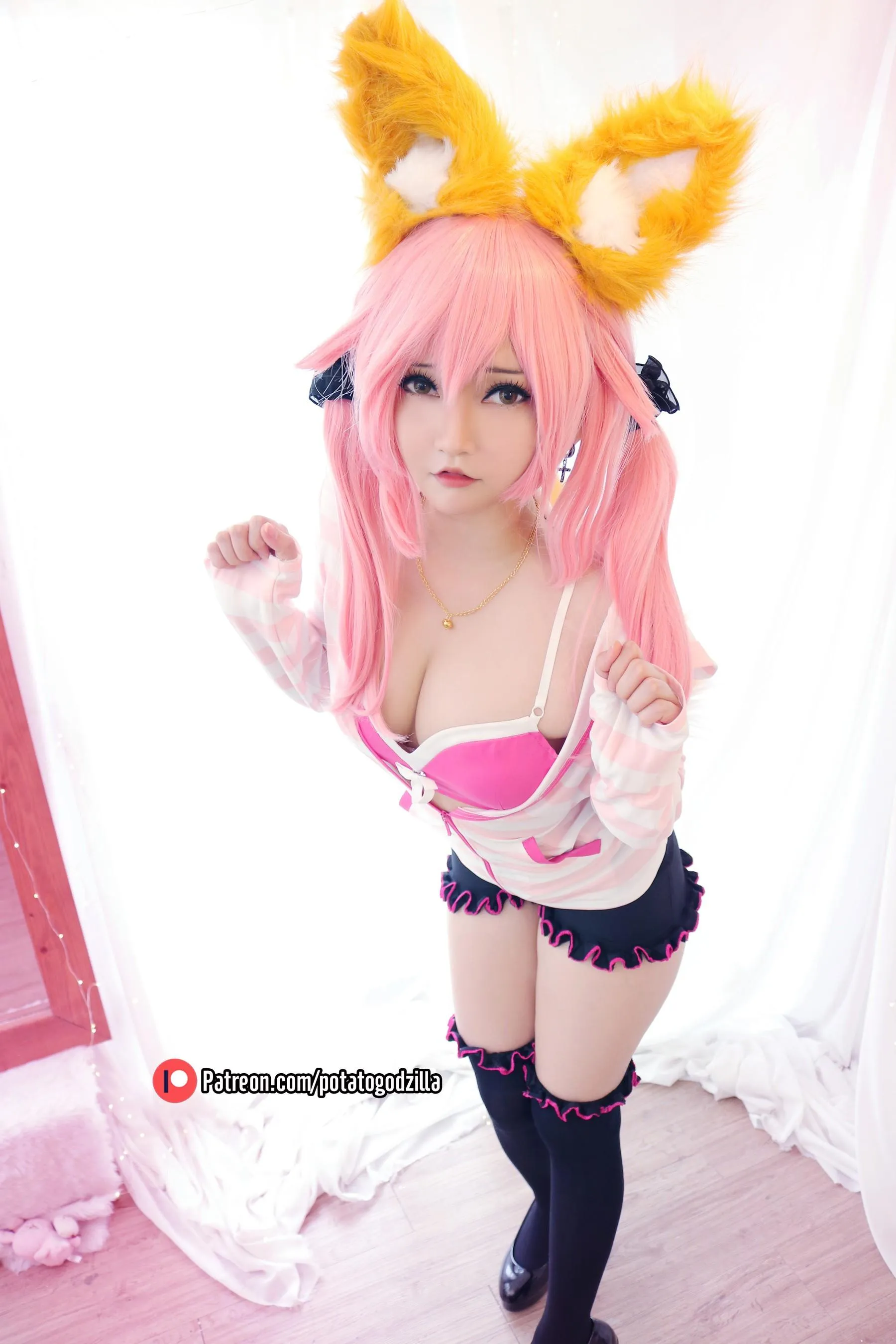 Potato Godzilla – NO.76 Tamamo School Uniform [50P]插图